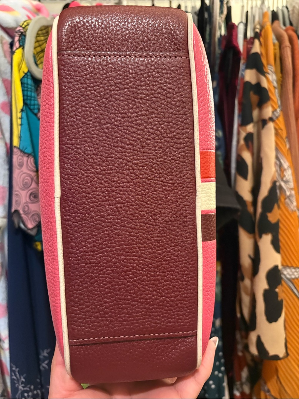 Coach | Jes Crossbody | Colorblock Stripe - Picture 7 of 17